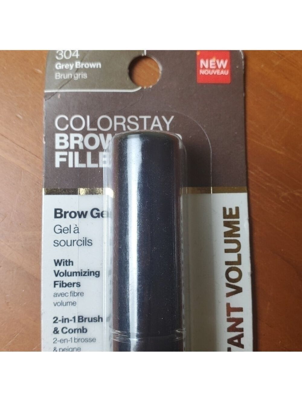 Revlon Colorstay Brow Fiber Filler 304, Gray Brown - Picture 3 of 5
